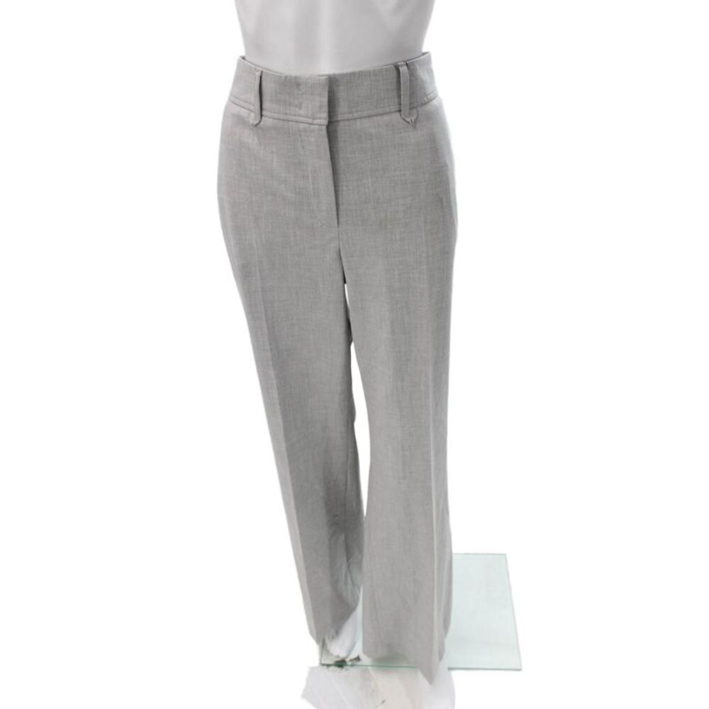 Raffaello Rossi Women Dress Pants Gray Polyester Zip Size 10